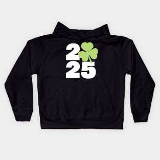 2025 St Patricks Day Kids Hoodie